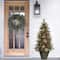 4ft. Pre-Lit Artificial Potted Adorned Christmas Tree, Warm White LED Lights